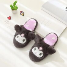 Kawaii Cartoon My Melody Cinnamoroll Warm Kuromi Non-Slip Slippers Kawaii Cartoon My Melody Cinnamoroll Warm Kuromi Non-Slip Slippers