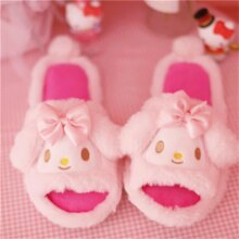 Melody Pom Pom Purin Cinnamoroll Open Toe Non-Slip Slippers Melody Pom Pom Purin Cinnamoroll Open Toe Non-Slip Slippers