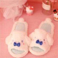 Melody Pom Pom Purin Cinnamoroll Open Toe Non-Slip Slippers Melody Pom Pom Purin Cinnamoroll Open Toe Non-Slip Slippers
