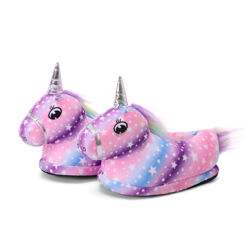 Unicorn Kigurumi Onesie Pajamas Shoes For Kids
