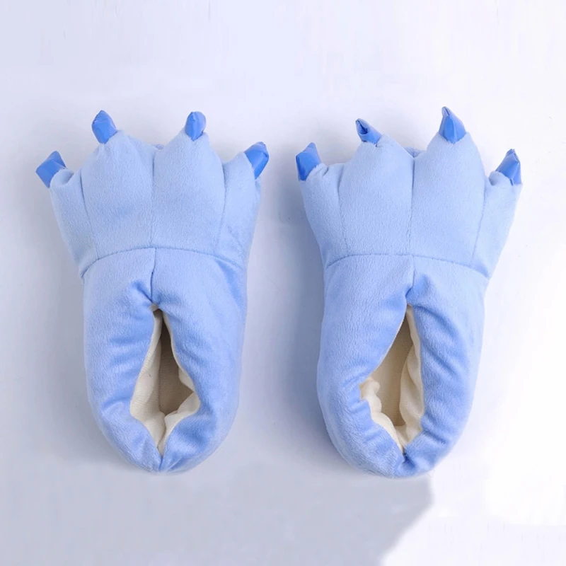 Kigurumi Onesies Pajama Unicorn Cartoon Claw Slippers For Kids
