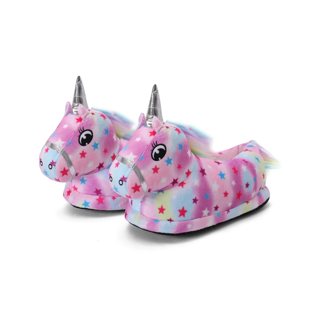 Kigurumi Onesies Pajama Unicorn Cartoon Claw Slippers For Kids