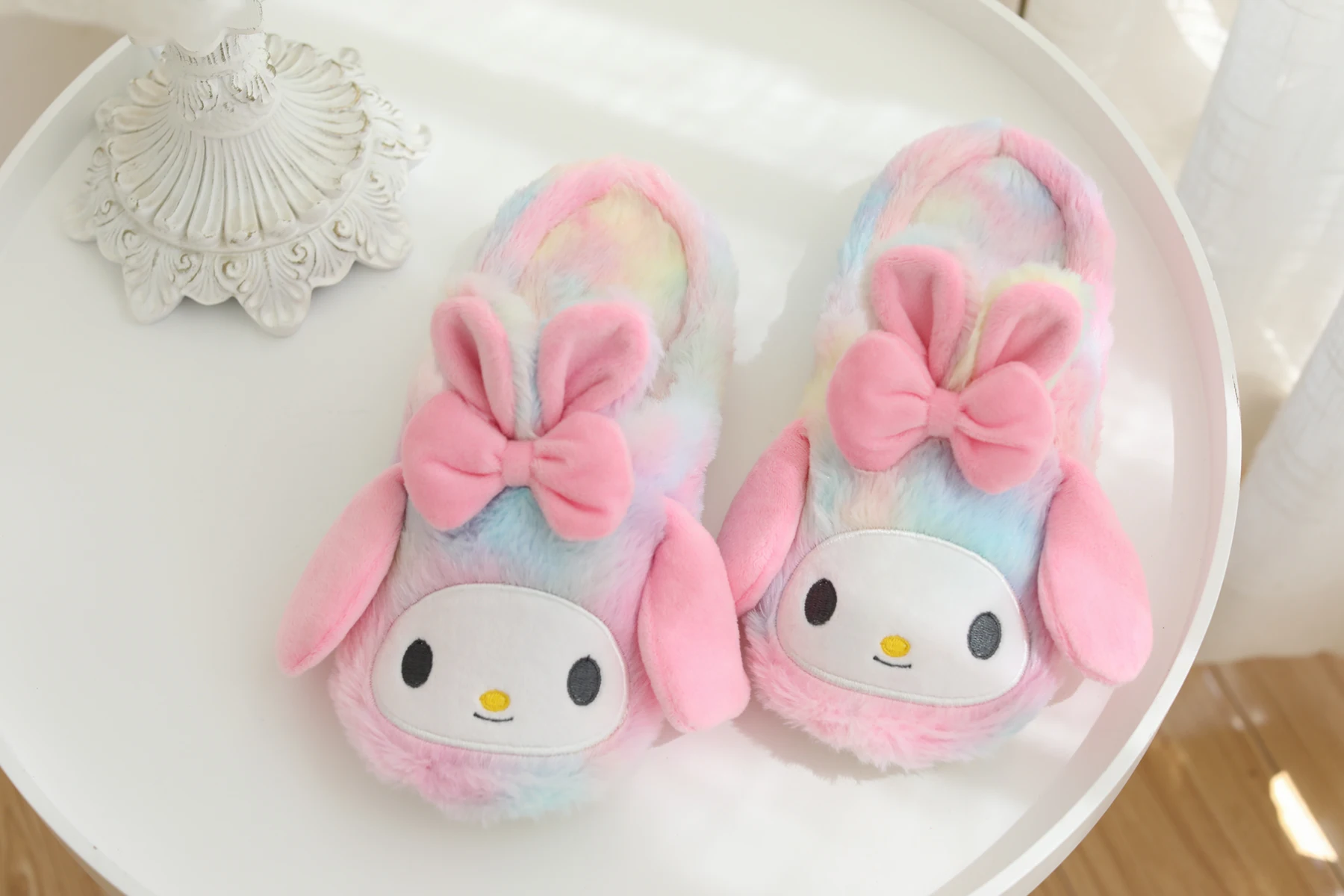 My Melody Cartoon Flip Flop Warm Floor Non-Slip Slippers My Melody Cartoon Flip Flop Warm Floor Non-Slip Slippers