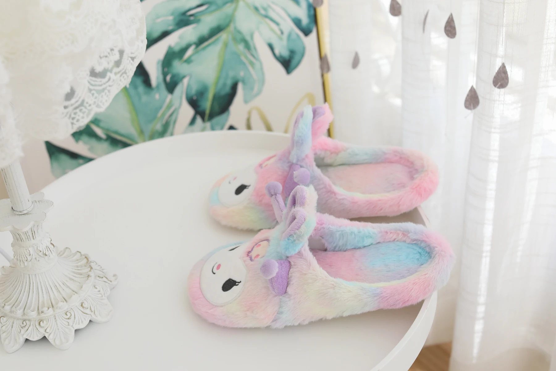 My Melody Cartoon Flip Flop Warm Floor Non-Slip Slippers My Melody Cartoon Flip Flop Warm Floor Non-Slip Slippers