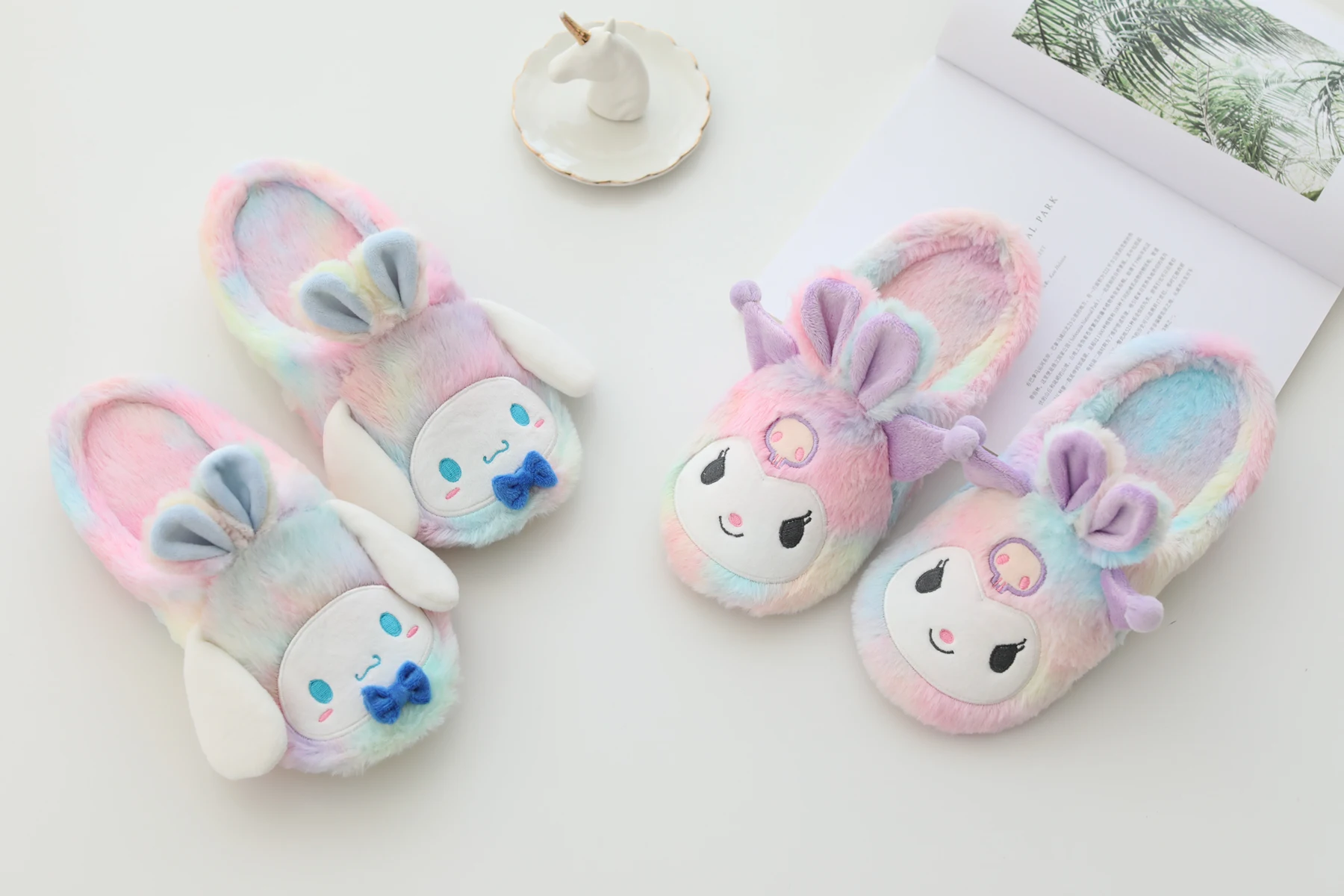 My Melody Cartoon Flip Flop Warm Floor Non-Slip Slippers My Melody Cartoon Flip Flop Warm Floor Non-Slip Slippers