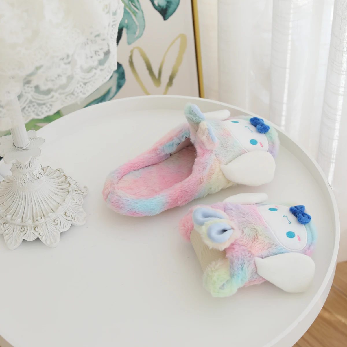 My Melody Cartoon Flip Flop Warm Floor Non-Slip Slippers My Melody Cartoon Flip Flop Warm Floor Non-Slip Slippers