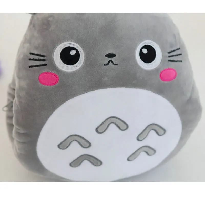 Totoro Soft Flannel Blanket And Stuffed Toy Pillow