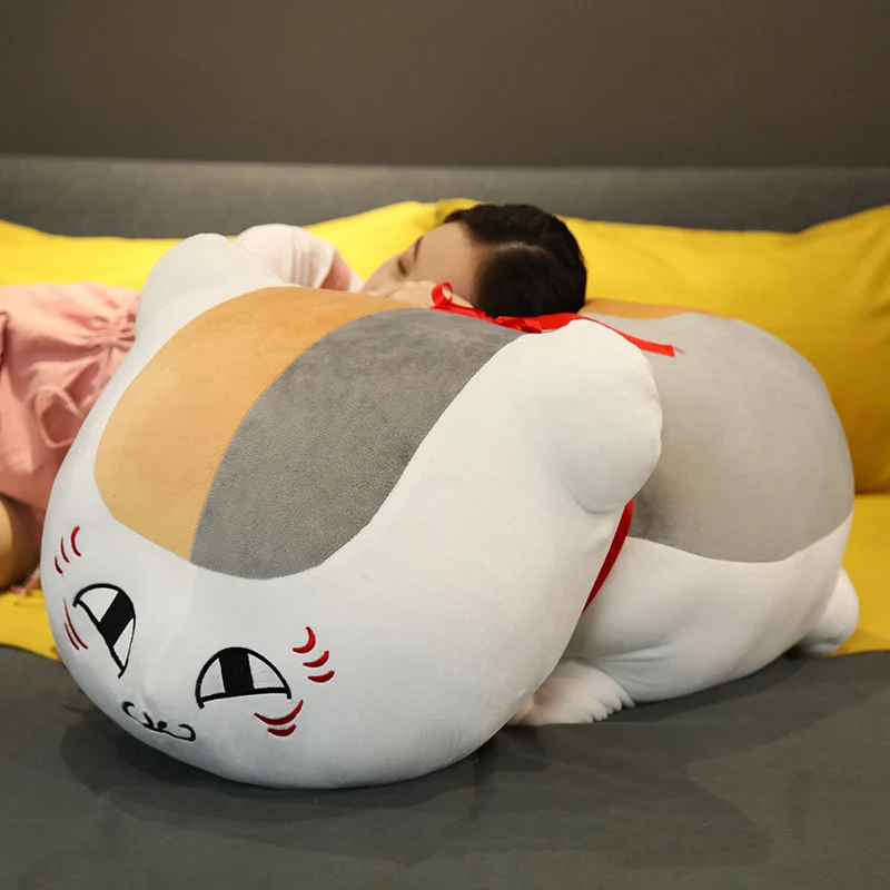 Natsume Yuujinchou Nyanko Sensei Cartoon Cat Stuffed Toy Pillow Natsume Yuujinchou Nyanko Sensei Cartoon Cat Stuffed Toy Pillow