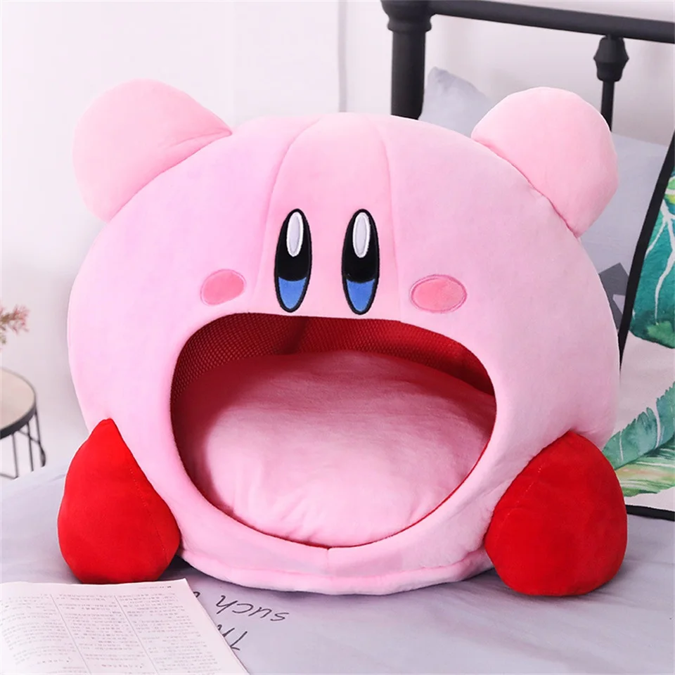 Cap Kawaii Anime Kirby Plush Soft Sleep Pillow