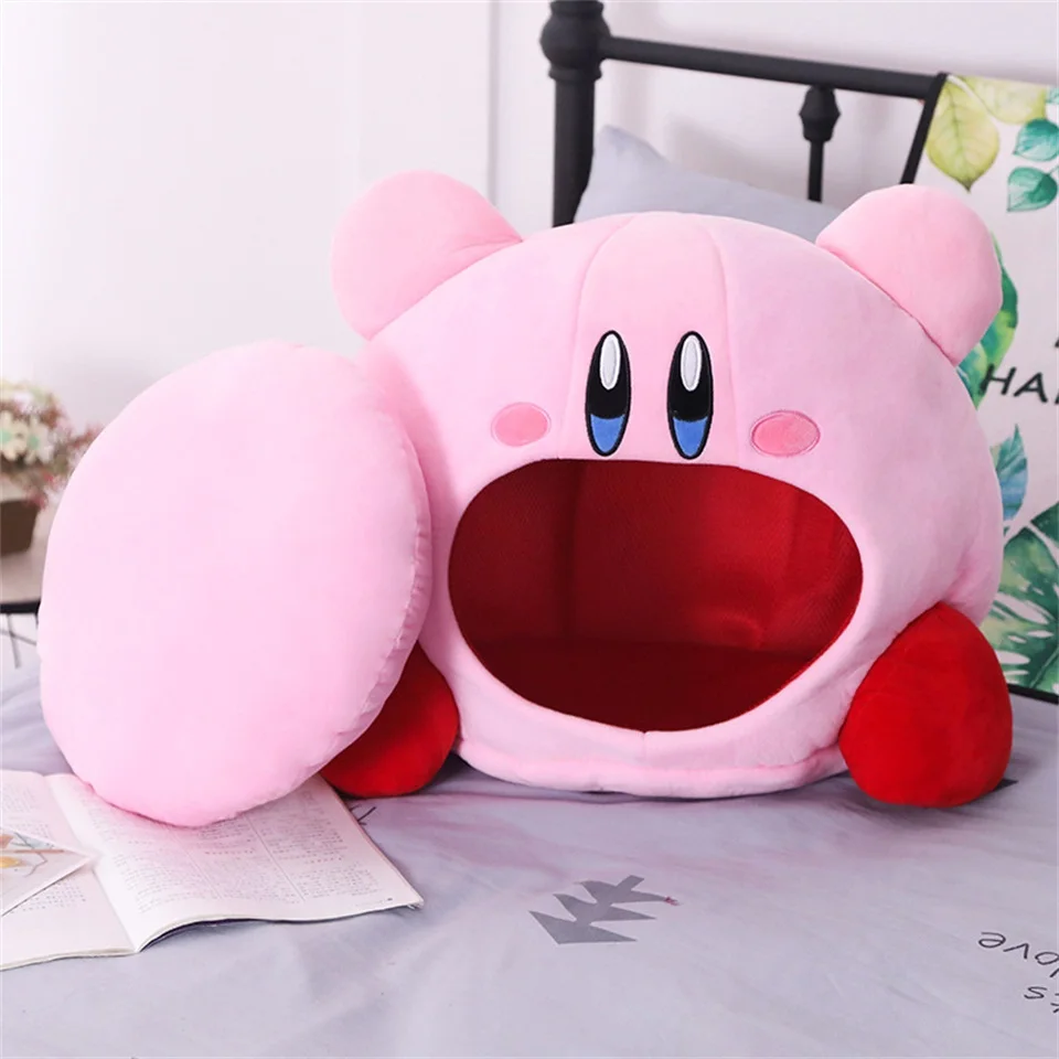 Cap Kawaii Anime Kirby Plush Soft Sleep Pillow