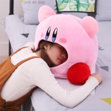 Cap Kawaii Anime Kirby Plush Soft Sleep Pillow Cap Kawaii Anime Kirby Plush Soft Sleep Pillow