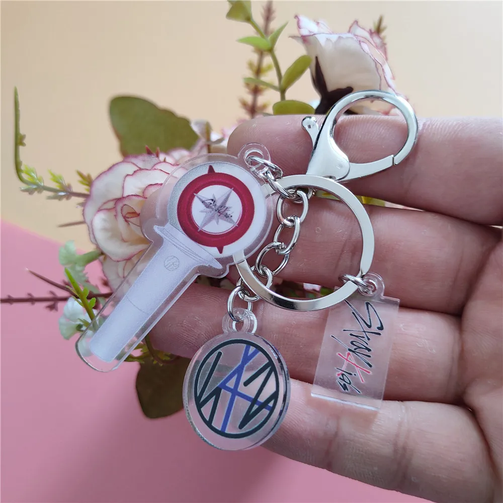 K-Pop Stray Kids Light Stick Mini Acrylic Keychain