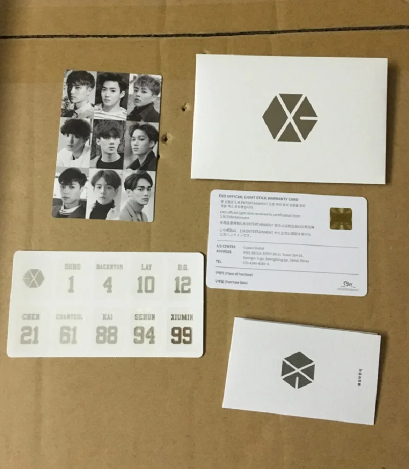 K-Pop Exo Sehun Chanyeol Lamp LED Night Light-Up K-Pop Exo Sehun Chanyeol Lamp LED Night Light-Up