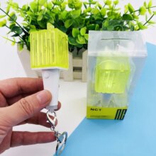 K-Pop NCT Fluorescent Mini Green Light Stick Hanging Key Chain K-Pop NCT Fluorescent Mini Green Light Stick Hanging Key Chain