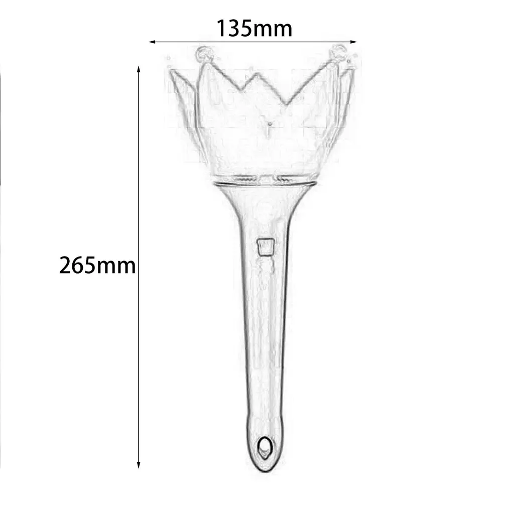 K-Pop Bigbang Exo Concert Crown Lotus Light Stick