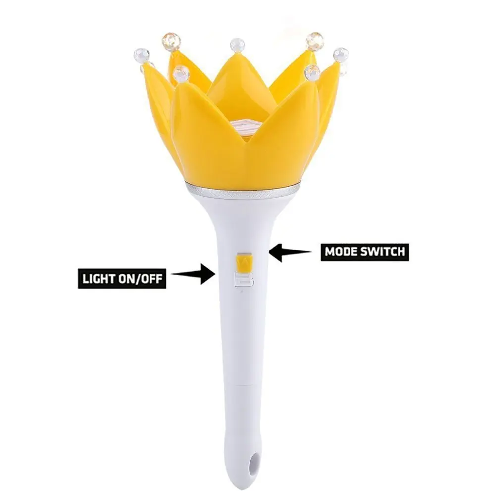 K-Pop Bigbang Exo GD G-Dragon VIP Concert Crown Lotus Light Stick