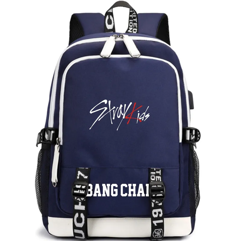 K-Pop Stray Kids Jisung Woojin Seungmin Minho Jeongin Felix Changbin Hyunjin Ljj626 School Bag