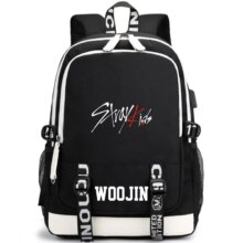 K-Pop Stray Kids Jisung Woojin Seungmin Minho Jeongin Felix Changbin Hyunjin Ljj626 School Bag K-Pop Stray Kids Jisung Woojin Seungmin Minho Jeongin Felix Changbin Hyunjin Ljj626 School Bag