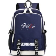 K-Pop Stray Kids Jisung Woojin Seungmin Minho Jeongin Felix Changbin Hyunjin Ljj626 School Bag K-Pop Stray Kids Jisung Woojin Seungmin Minho Jeongin Felix Changbin Hyunjin Ljj626 School Bag