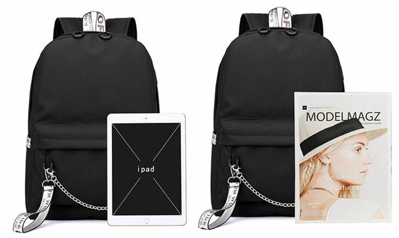 Stray Kids Harajuku School/Laptop/Travel Bags For Unisex