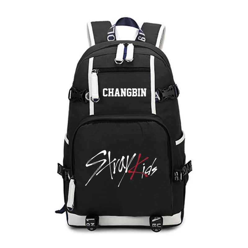 K-Pop Stray Kids Casual Laptop/Travel/School Backpack