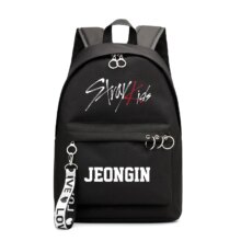 K-Pop Stray Kids Laptop Backpack For Women K-Pop Stray Kids Laptop Backpack For Women