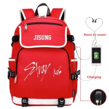 Stray Kids Plecak Szkolny Bang Chan Felix Woojin Minho Minho Travel/Laptop Bag Stray Kids Plecak Szkolny Bang Chan Felix Woojin Minho Minho Travel/Laptop Bag