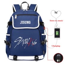 Stray Kids Plecak Szkolny Bang Chan Felix Woojin Minho Minho Travel/Laptop Bag Stray Kids Plecak Szkolny Bang Chan Felix Woojin Minho Minho Travel/Laptop Bag
