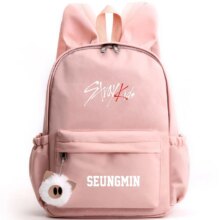 K-Pop Stray Kids Bang Chan Woojin Minho Jisung Waterproof School Bag K-Pop Stray Kids Bang Chan Woojin Minho Jisung Waterproof School Bag