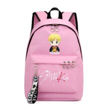 K-Pop Stray Kids Miroh Print Backpack For Women K-Pop Stray Kids Miroh Print Backpack For Women