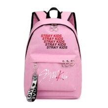 K-Pop Stray Kids Miroh Print Backpack For Women K-Pop Stray Kids Miroh Print Backpack For Women