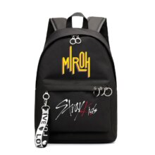 K-Pop Stray Kids Miroh Print Backpack For Women K-Pop Stray Kids Miroh Print Backpack For Women