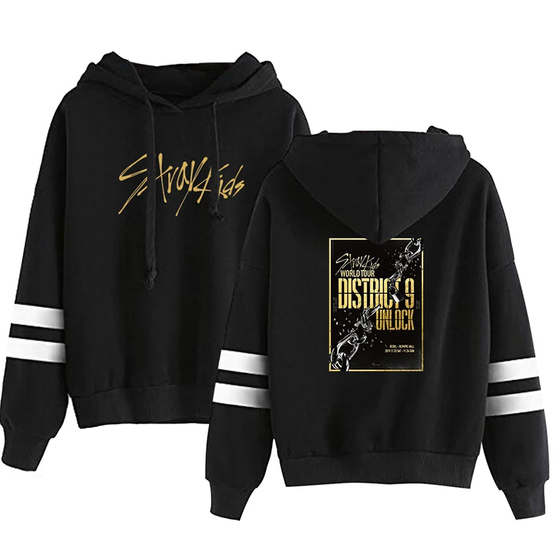 Stray Kids World Tour K-Pop Unisex Long Sleeve Hoodies