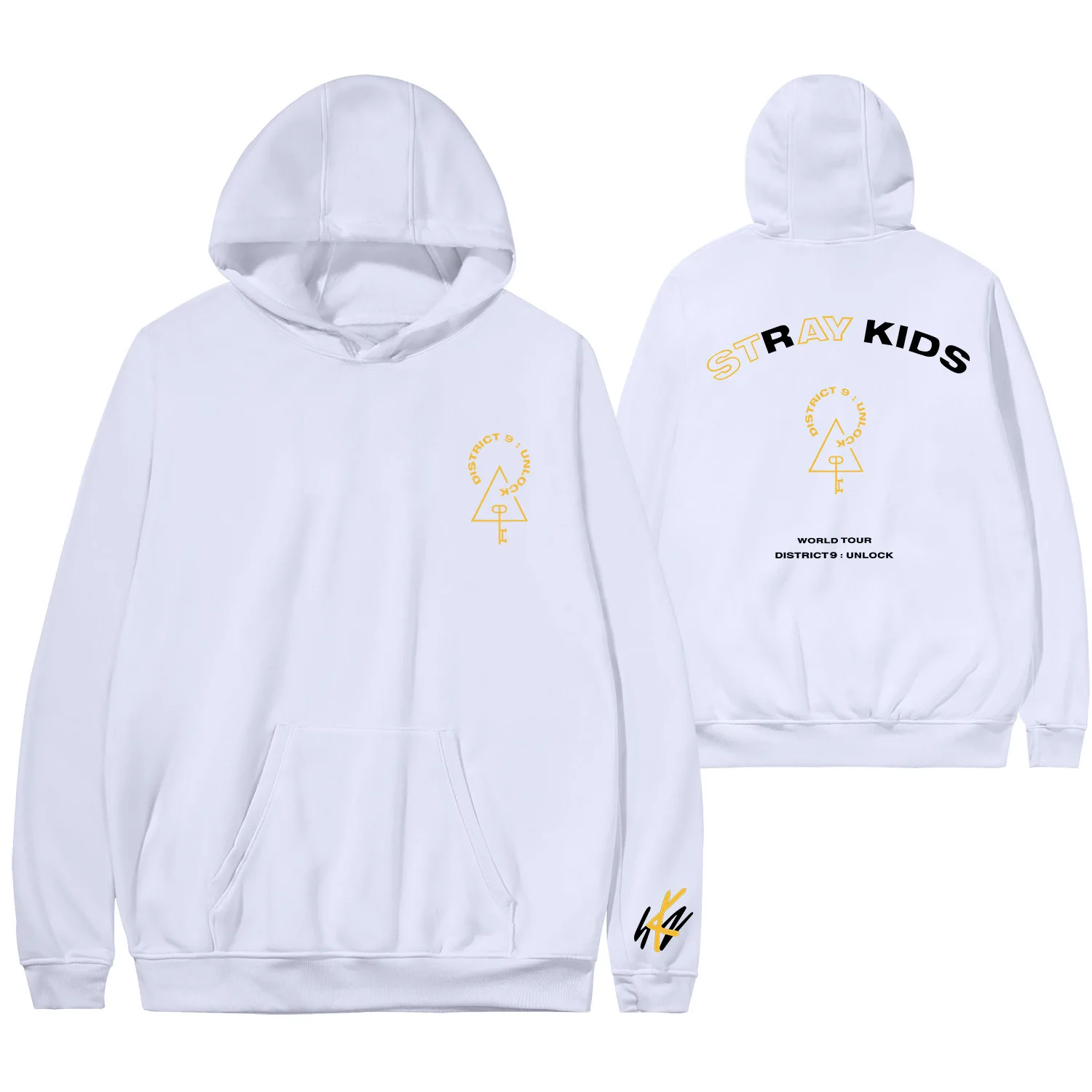 Stray Kids District 9 Unlock Concert Long Sleeve Hoodies