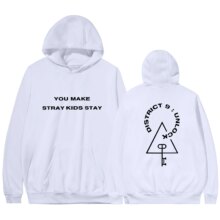 K-Pop Stray Kids Concert District 9 Unlock Oversized Hoodies K-Pop Stray Kids Concert District 9 Unlock Oversized Hoodies