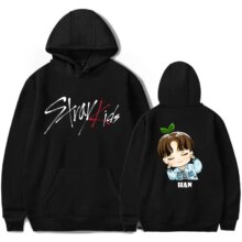 Stray Kids Harajuku Bluzy Damskie Casual Hoodies Stray Kids Harajuku Bluzy Damskie Casual Hoodies