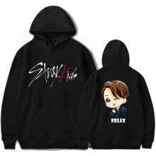 Stray Kids Harajuku Bluzy Damskie Casual Hoodies Stray Kids Harajuku Bluzy Damskie Casual Hoodies