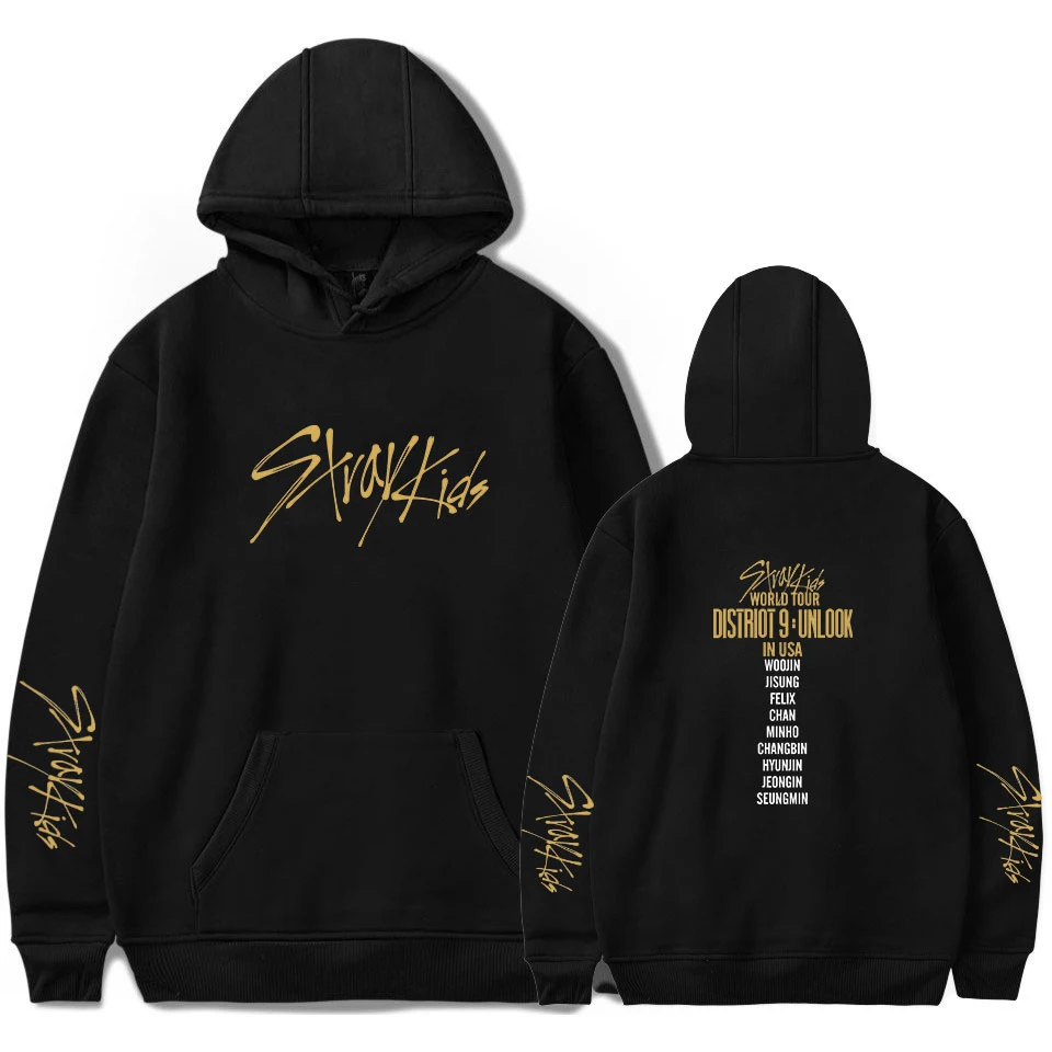 Stray Kids Casual Long Sleeve Unisex Hoodies Stray Kids Casual Long Sleeve Unisex Hoodies
