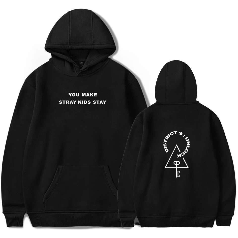 Stray Kids Casual Long Sleeve Unisex Hoodies Stray Kids Casual Long Sleeve Unisex Hoodies