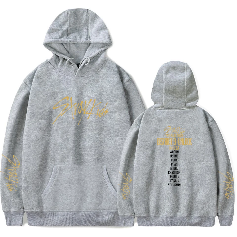 Stray Kids Casual Long Sleeve Unisex Hoodies Stray Kids Casual Long Sleeve Unisex Hoodies
