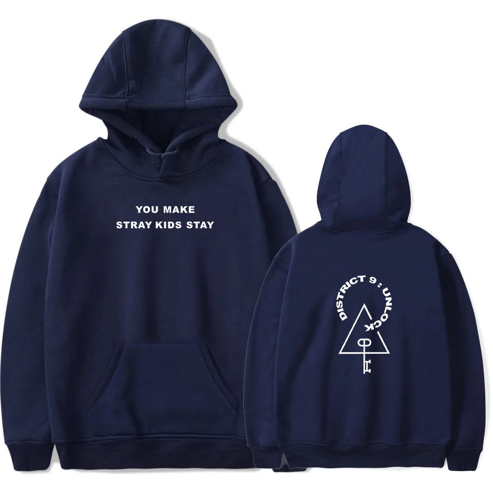 Stray Kids Casual Long Sleeve Unisex Hoodies Stray Kids Casual Long Sleeve Unisex Hoodies