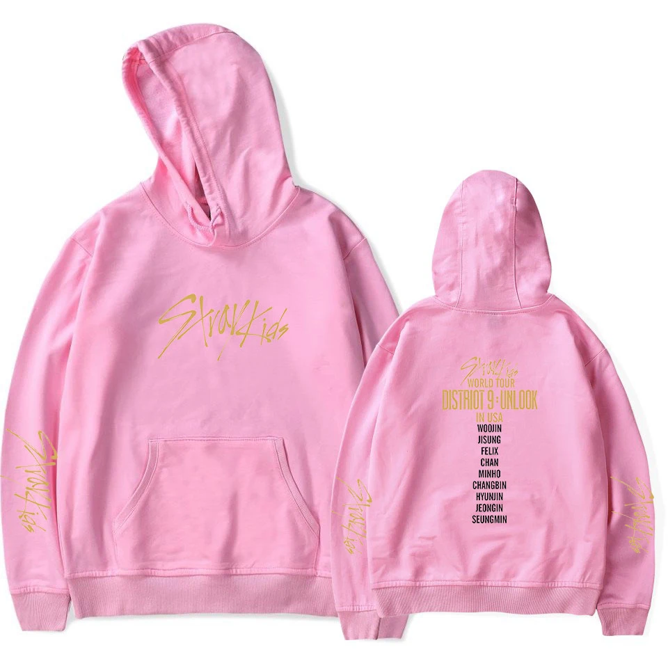 Stray Kids Casual Long Sleeve Unisex Hoodies Stray Kids Casual Long Sleeve Unisex Hoodies