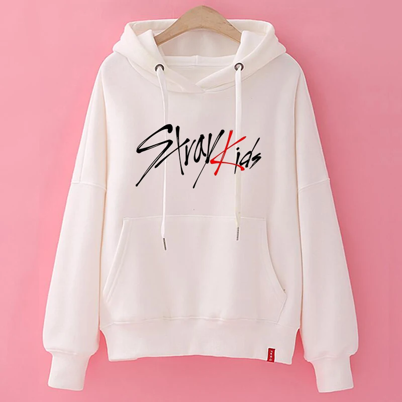 K-Pop Stray Kids Oversized Graphic Print Hoodies K-Pop Stray Kids Oversized Graphic Print Hoodies