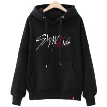 K-Pop Stray Kids Oversized Graphic Print Hoodies K-Pop Stray Kids Oversized Graphic Print Hoodies