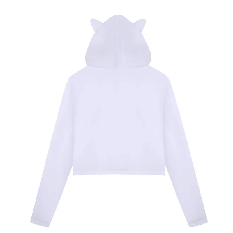 Stray Kids K-Pop Print Crop Top Hoodie