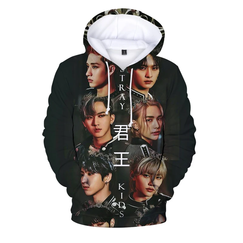 Stray Kids 3D Harajuku Hoodies For Male