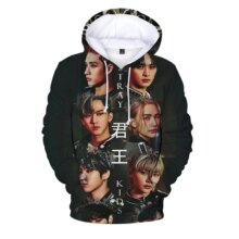 Stray Kids 3D Harajuku Hoodies For Male Stray Kids 3D Harajuku Hoodies For Male