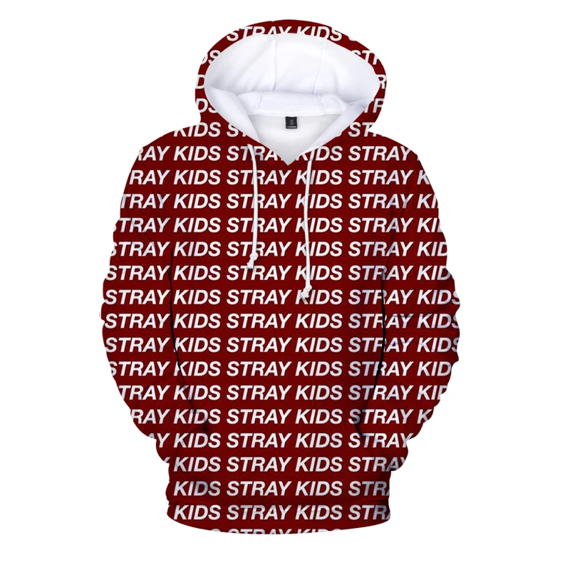 Stray Kids 3D Harajuku Hoodies For Male