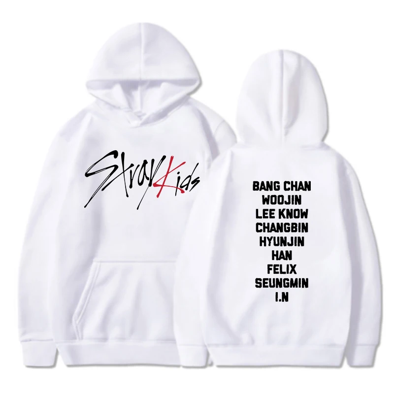 Stray Kids District 9 Unlock Oversized Print Felix Bang Chan Hoodies