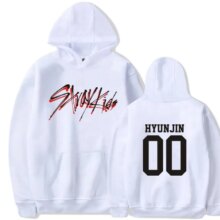 K-Pop Stray Kids Go Shen Casual Long Sleeve Hoodies K-Pop Stray Kids Go Shen Casual Long Sleeve Hoodies